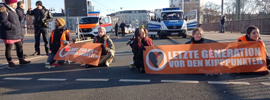 Aktivisten der „Letzten Generation“ kommen nach Wiesbaden
