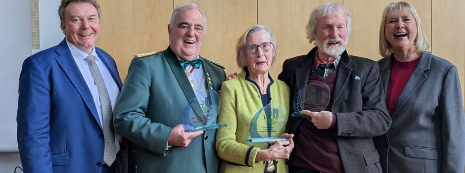 Neujahrsempfang 2026: Erika Rath, Carsten Engelbrecht und Dr. Friedhelm Ringe erhalten Ehrenzeichen 