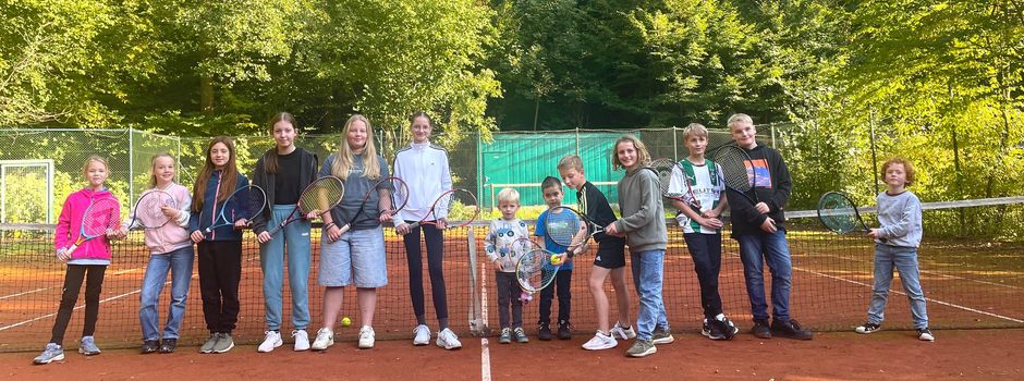 Tennisjugend mit Eifer dabei