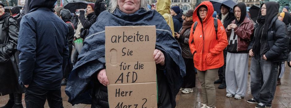 Demos gegen Merz-Äußerung - «Friedrich»-Protestsong