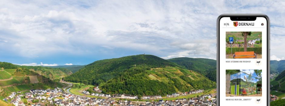 Start frei für unsere Dernau-App!