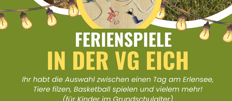 Anmeldung - Ferienspiele 2026