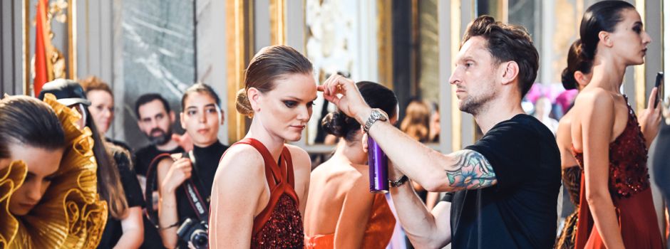 Mainzer Star-Friseur auf der Pariser Fashion-Show