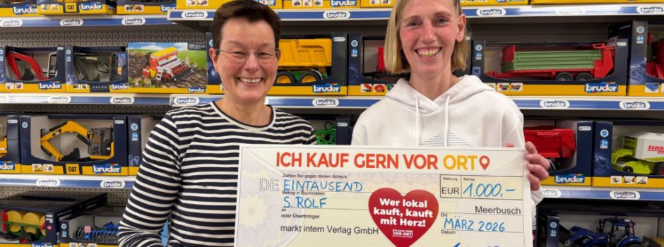 Harsewinklerin gewinnt beim Gewinnspiel „Ich kauf gern vor Ort“ 1.000 Euro