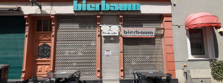 Trauriger Grund: Waffengeschäft in der Wormser Kämmererstraße geschlossen