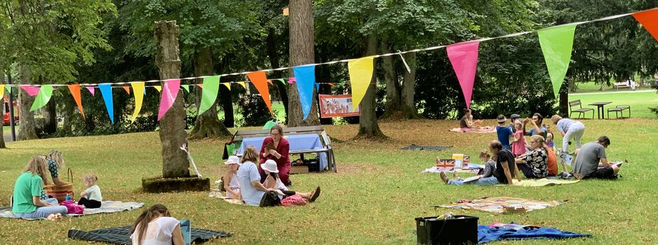 Hachenburger Bücherpicknick im Burggarten