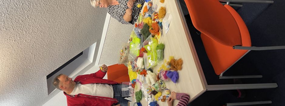 Kreativer Osterspaß in Neverin: Filzen mit Bärbel-Ida