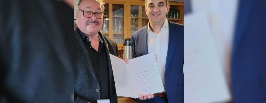 Silberne Sportmedaille der Stadt Worms geht an Berthold Curdes