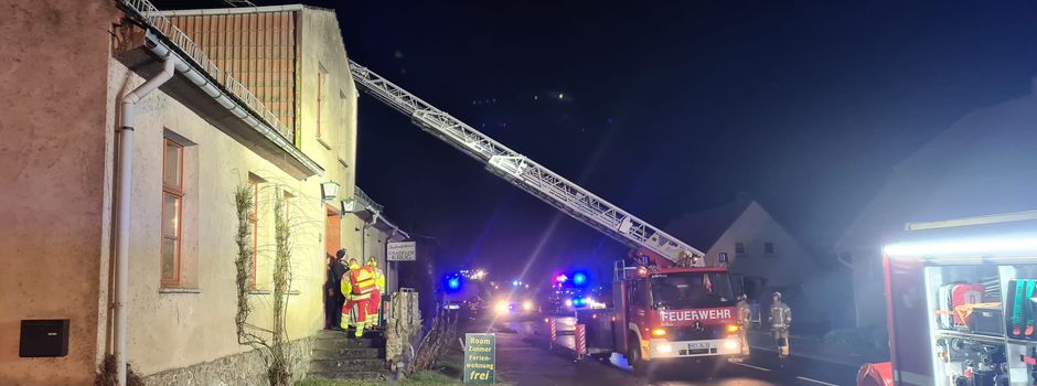 Schornsteinbrand in Usadel