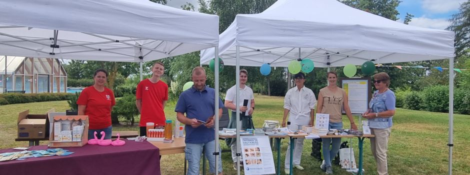 Infostände zum Thema Hautschutz