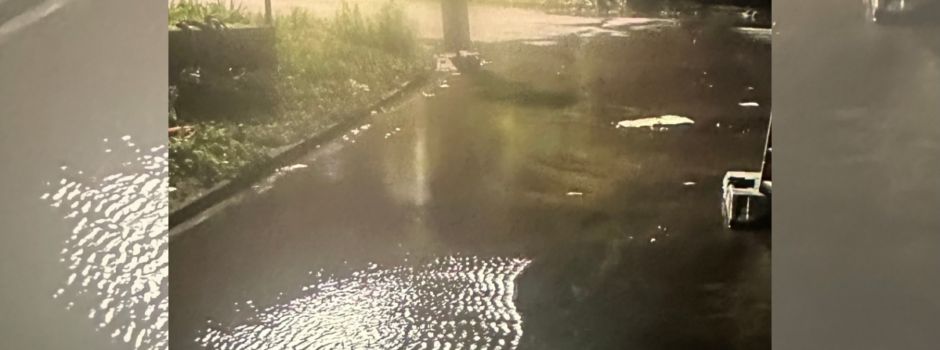 Nächtlicher Rohrbruch: Glockenteich unter Wasser, Notversorgung läuft