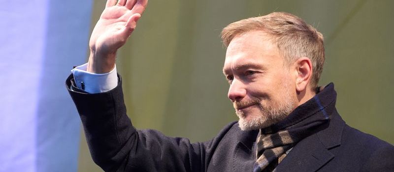 Proteste bei FDP-Wahlkampfauftritt von Christian Lindner in Koblenz