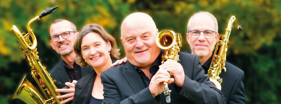 Oppenheimer Saxophonquartett feiert Nikolaus im Rathauskeller