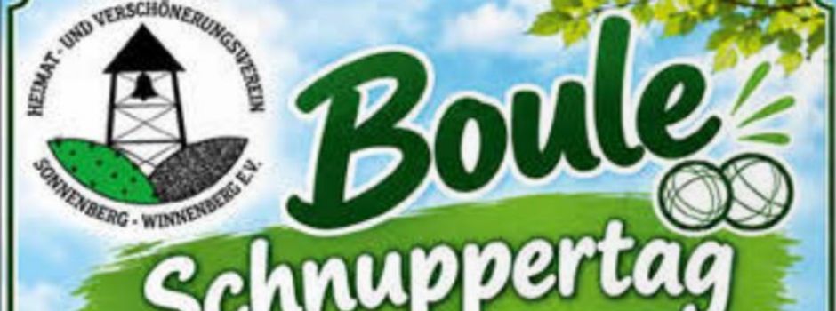 Boule-Schnuppertag am 26.09.2026