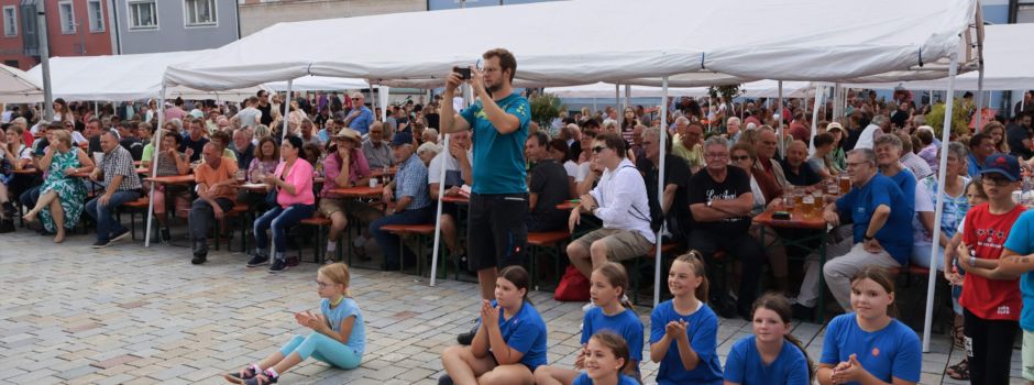 Hirschau am 10./11. August beim 48. Marktplatzfest wieder in Feierlaune