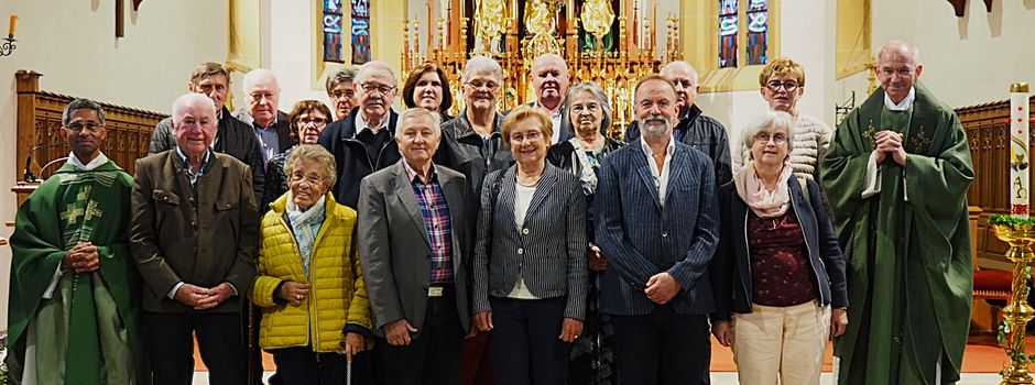 Neun Paare der Pfarreiengemeinschaft feiern ihr Ehejubiläum