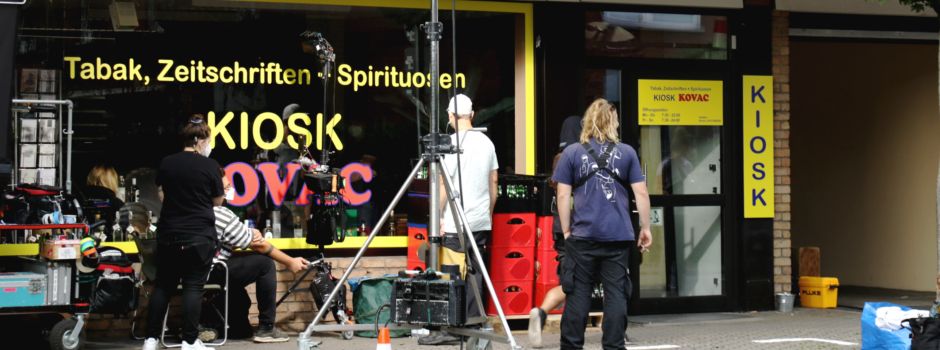 Dreharbeiten in Mondorf: Lottoladen wird Filmkulisse