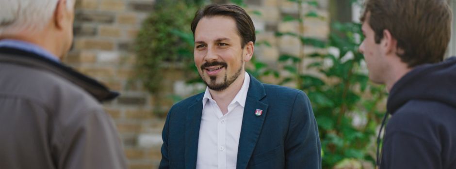 Matthias Großgarten wird der neue Bürgermeister von Niederkassel