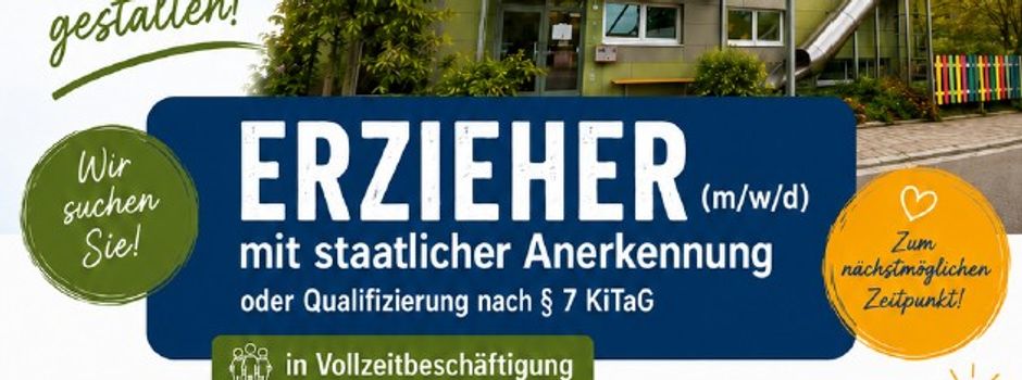 Verstärkung für unser Kinderhaus gesucht!