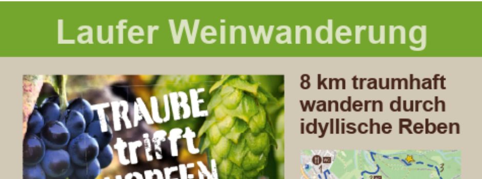 Laufer Weinwanderung