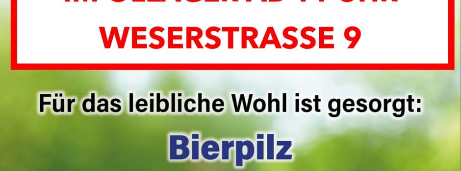 Traditioneller Vatertagstreff