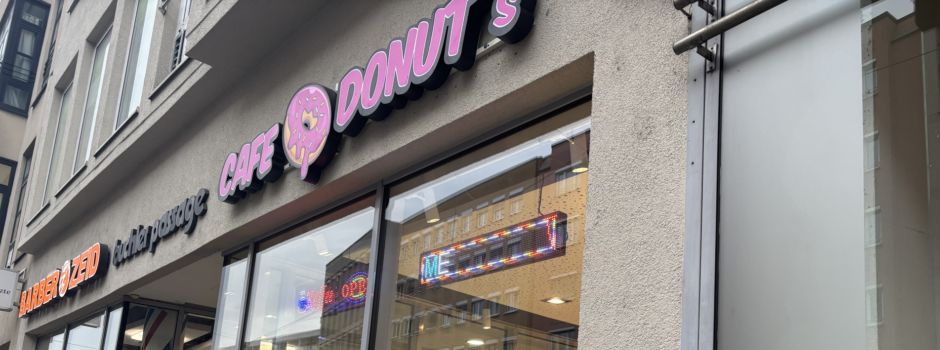 Neu in Augsburg: Café Donuts eröffnet in der Steingasse