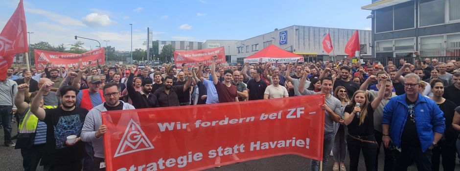 ZF-Sparpläne für Koblenz: IG Metall beharrt auf Standortvereinbarung
