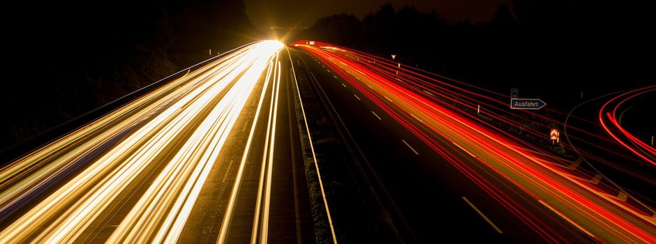 Lkw fährt Schlangenlinien über A60 bei Ingelheim