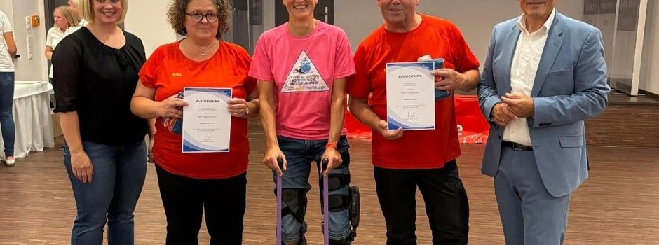 Landkreis würdigt Ehrenamtliche im Schwimmsport