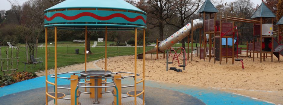 Integrativer Spielplatz neu im Botanischen Garten