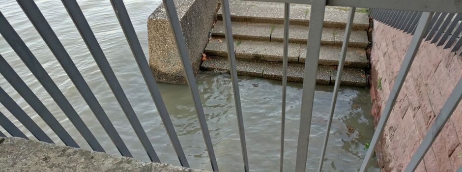 Hochwasser in Mainz: Pegel steigt noch einmal an