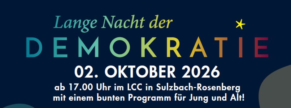 Lange Nacht der Demokratie im LCC