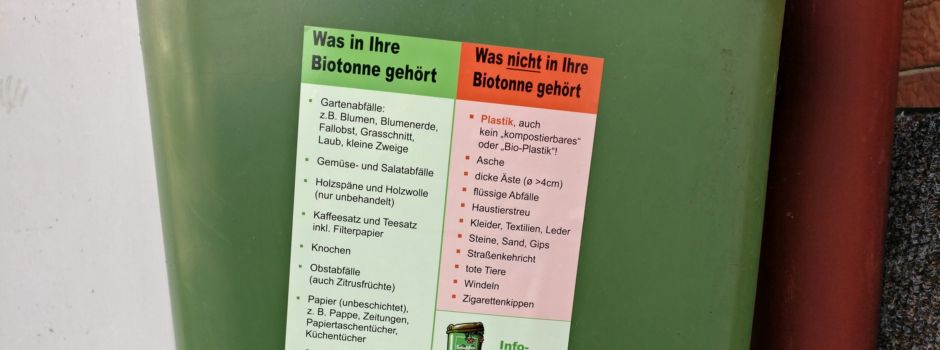 Falsche Mülltrennung: Das droht den Mainzern
