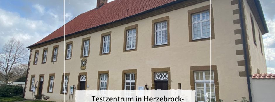 Testzentrum in Herzebrock-Clarholz startet am 14. März