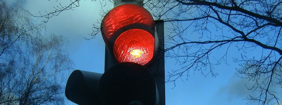 2 Tage Baustellenampel auf B 9 in Nierstein