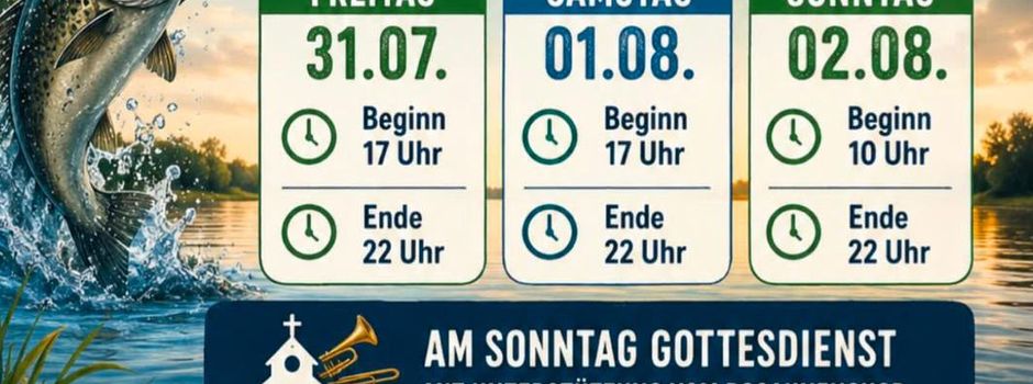 31.7. - 2.8.2026 Anglerfest
