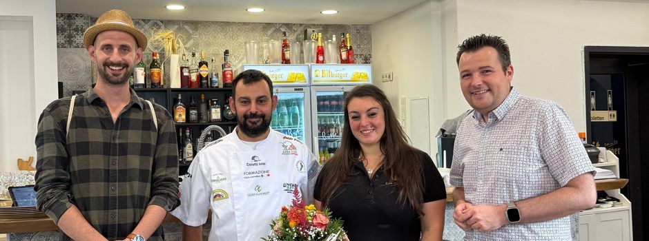 Eröffnung Pizzeria La Perla Nera in Rehlingen