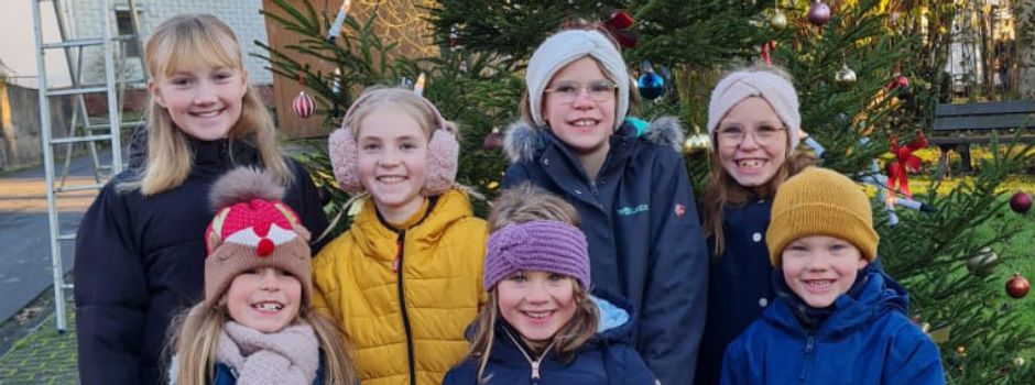 Weihanchtsbaum schmücken in Schmidthahn