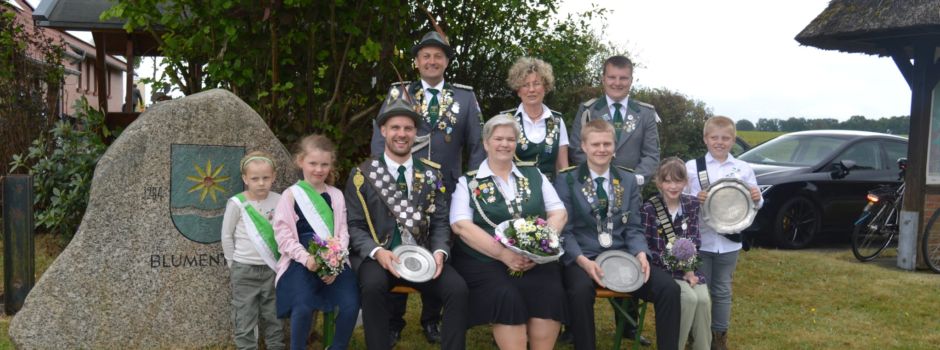 Blumenthaler feiern neue Majestäten