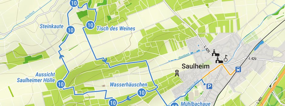 Hiwweltour Saulheimer Hölle 