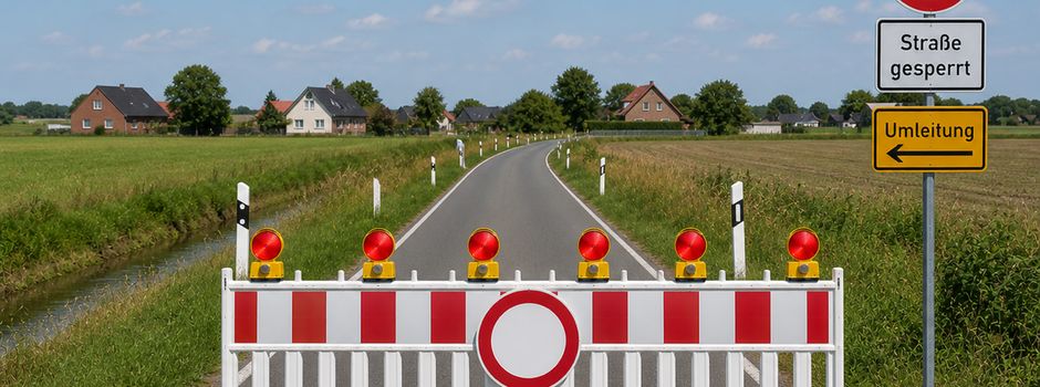 Vollsperrung der Axstedter Straße