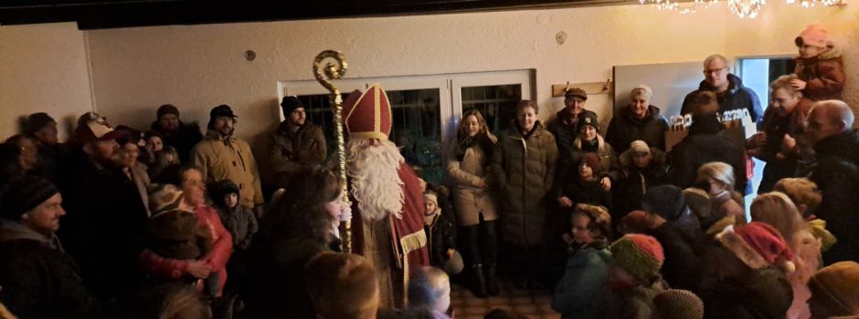 Nikolaus besuchte Hausener Kinder
