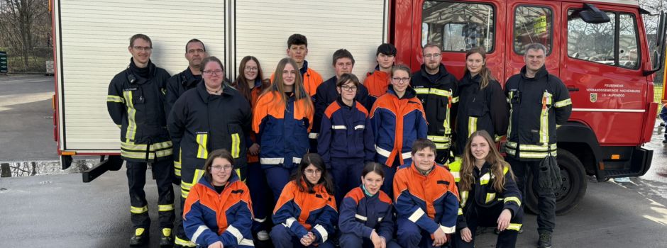 Großzügige Spende an Jugendfeuerwehr