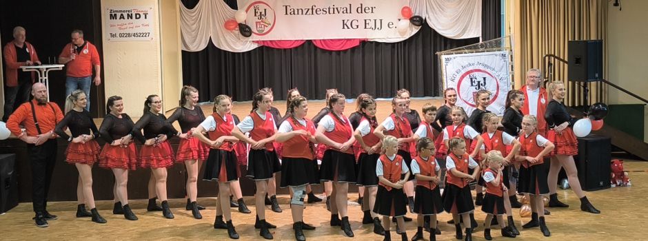 Karnevalistisches Tanzfestival der KG EJJ aus Lülsdorf