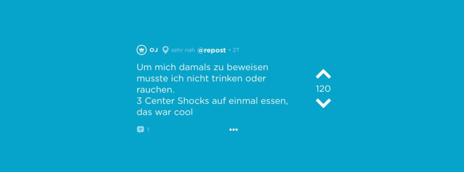 Jodel der Woche – Center Shocks & Gruppenchats
