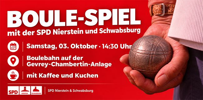 Entspannte Kugeln und gute Gespräche: SPD lädt zum gemeinsamen Boule-Spiel