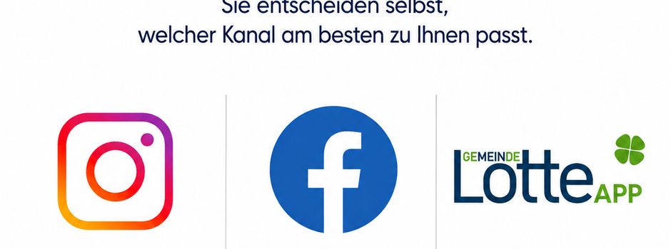 Haben Sie schon auf unseren Social-Media-Kanälen vorbeigeschaut?