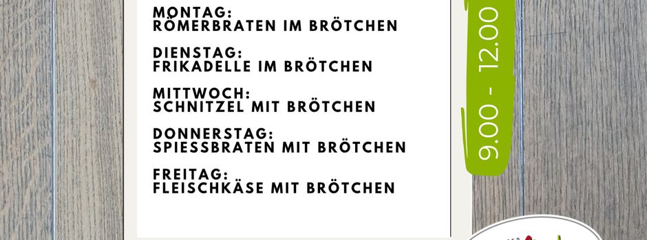  Unsere heiße Theke – Woche vom 20.04. – 24.04.2026