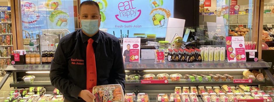 Neues Sushi Angebot in unserer Region - im Rewe Markt in Nierstein