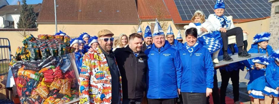 Beim Kinder-Faschingszug wird es 120 Kilogramm Schleckereien regnen